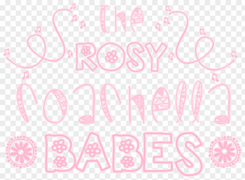 Line Logo Brand Pink M Font PNG