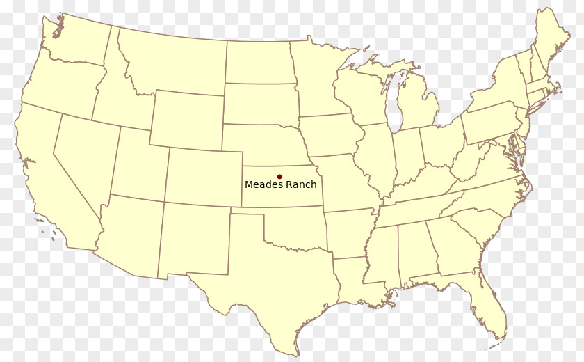 Map Kansas U.S. State Blank PNG