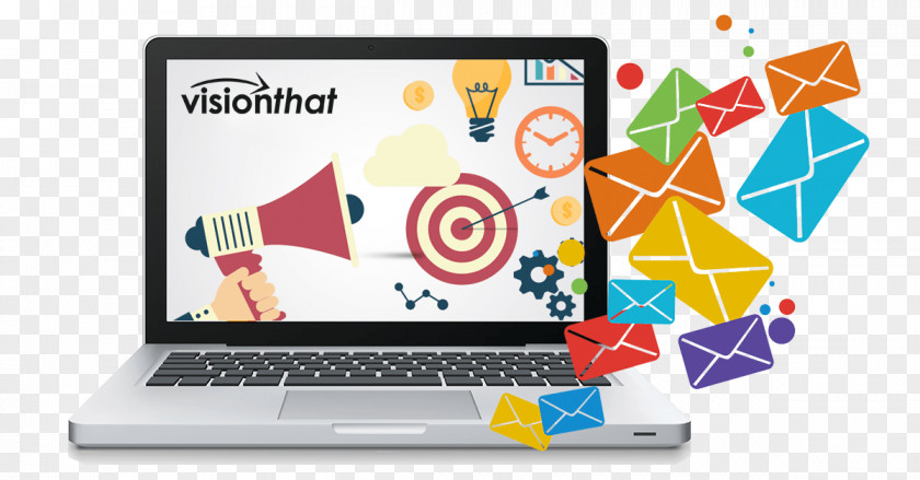 Marketing Digital Email Online Advertising Business PNG