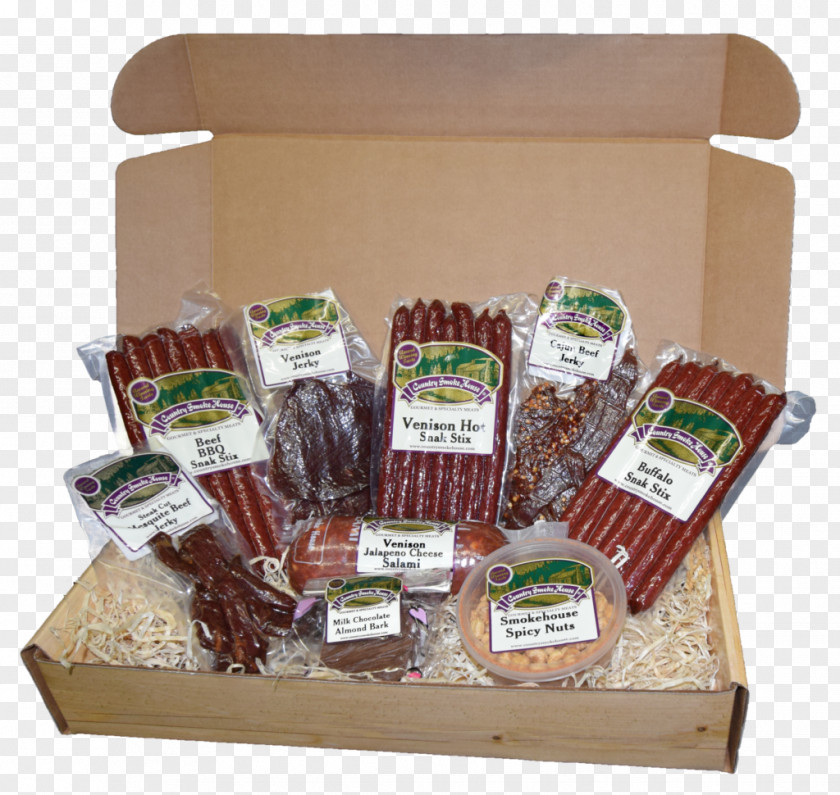 Meat Food Gift Baskets Hamper Convenience Snack PNG