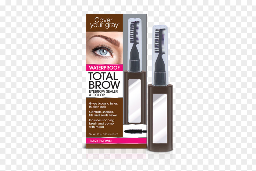 Light Brown Color Eyebrow Grey Hair Cosmetics PNG