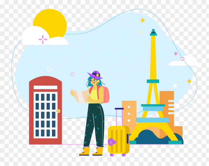 Paris Travel PNG