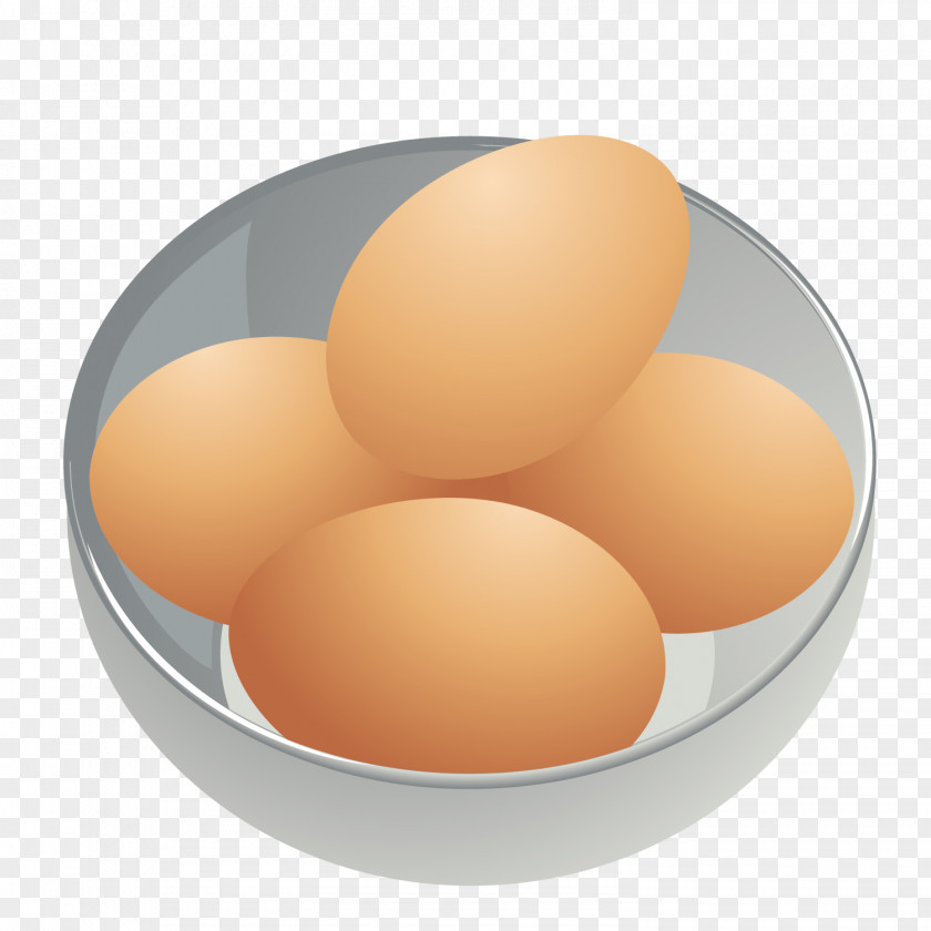 Vector Bowl Of Eggs Chicken Egg Pancake PNG