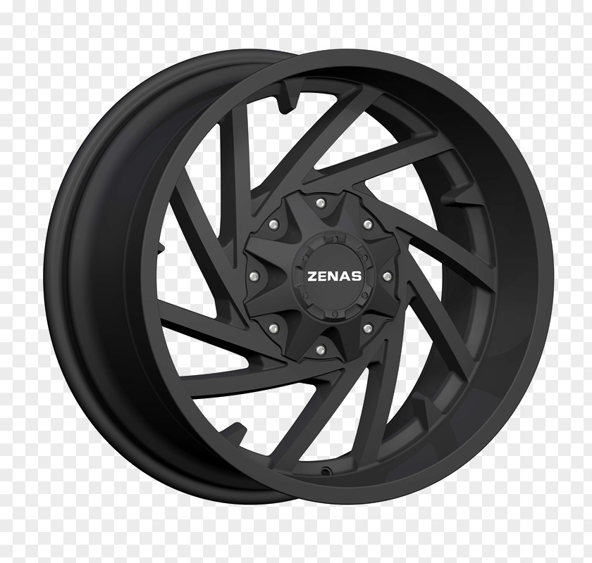 Black Silk Alloy Wheel Tire Rim Bicycle Wheels PNG