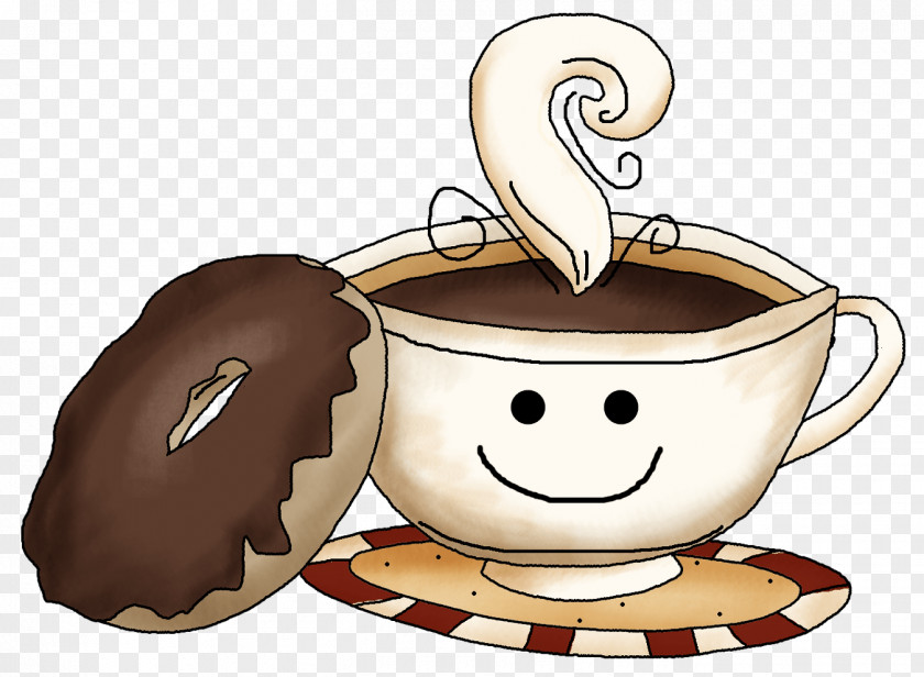 Donuts Clipart Coffee And Doughnuts Dunkin' Clip Art PNG