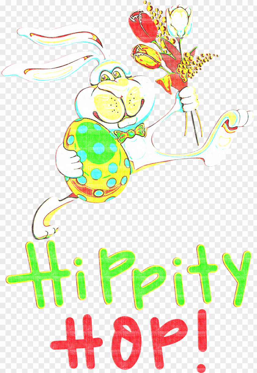 Happy Easter Hippity Hop PNG