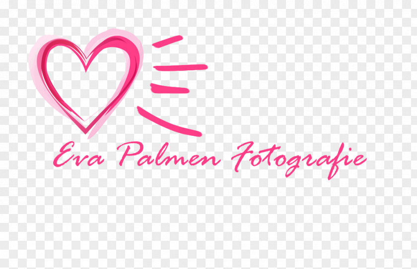 Heart Logo Brand Pink M Font PNG