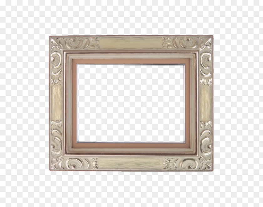 Huang Silver Photo Frame Picture Digital Yellow Gold PNG