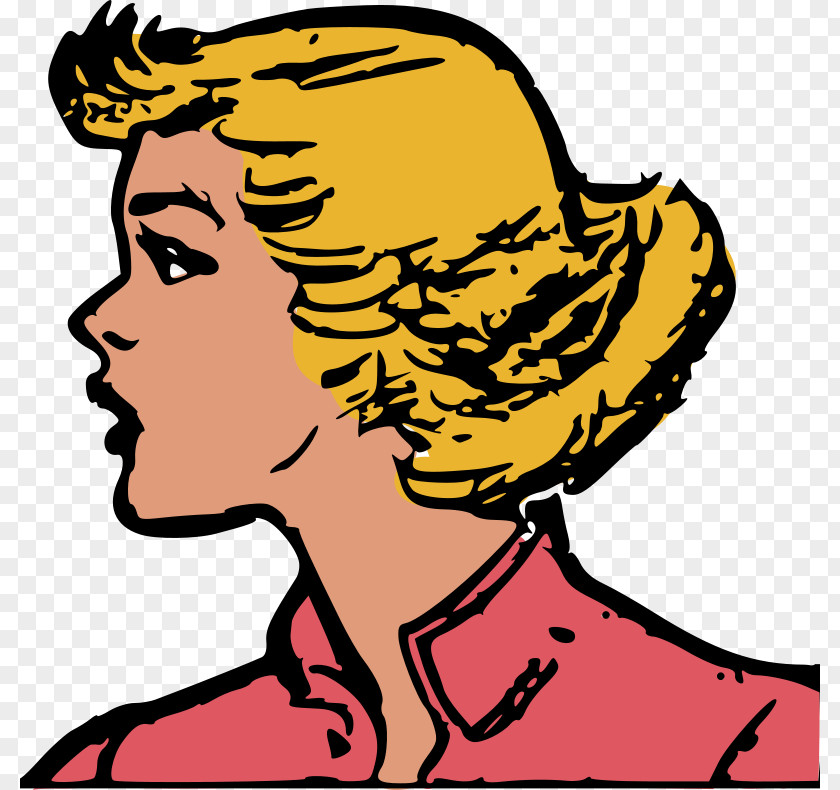 Retro Woman Clip Art PNG