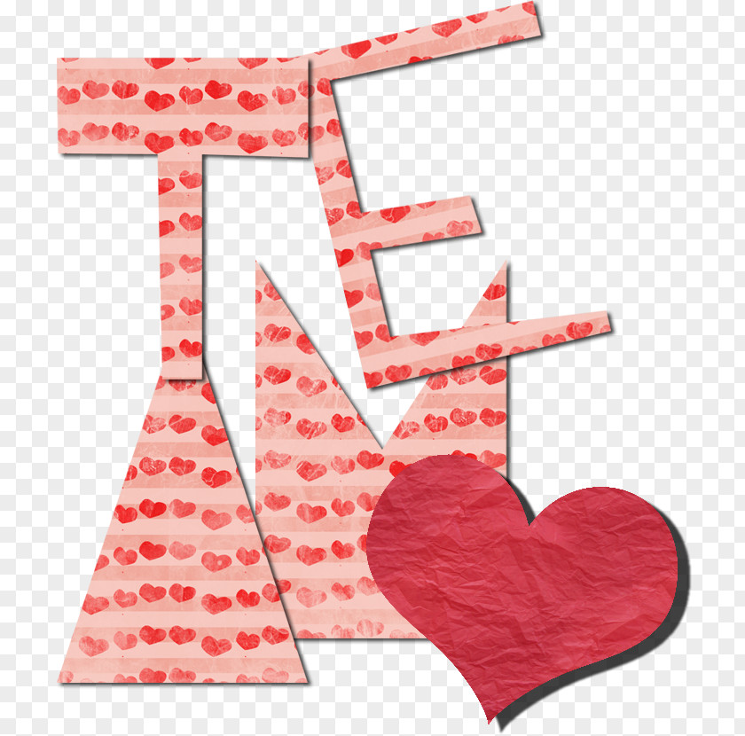 Te Amo Pattern PNG