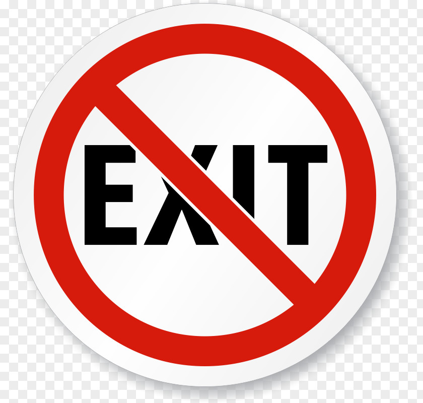 Exit Sign Public Relations Emergency Marketing PNG