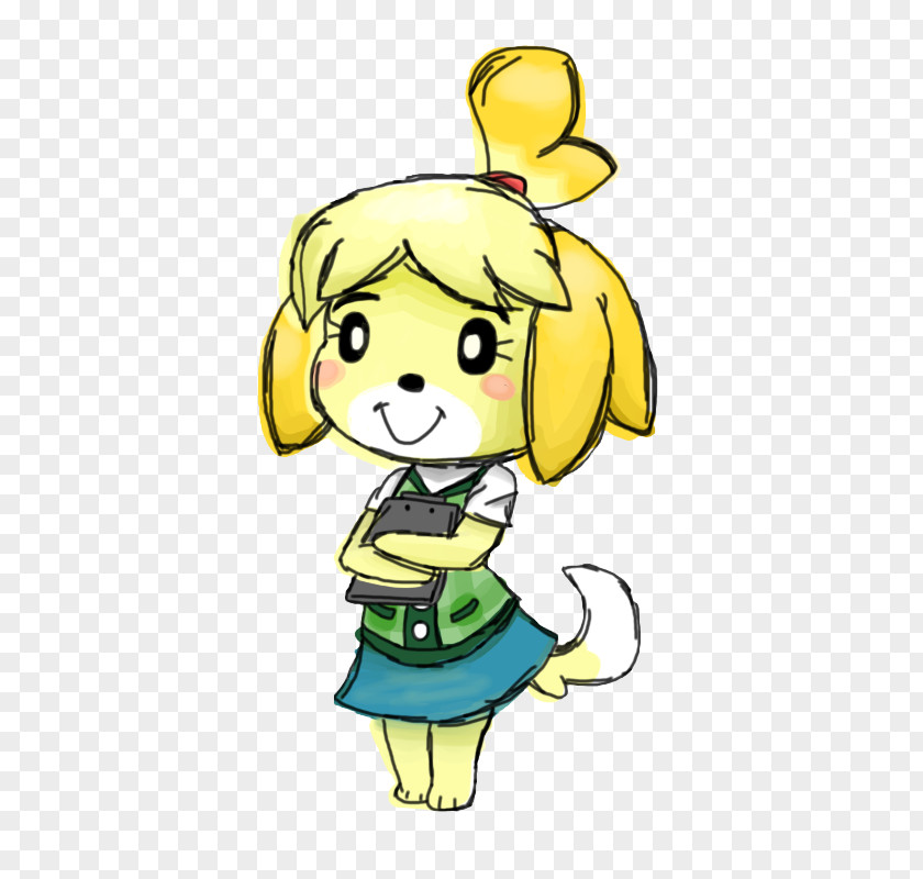 Isabelle Artist Illustration Furry Fandom PNG