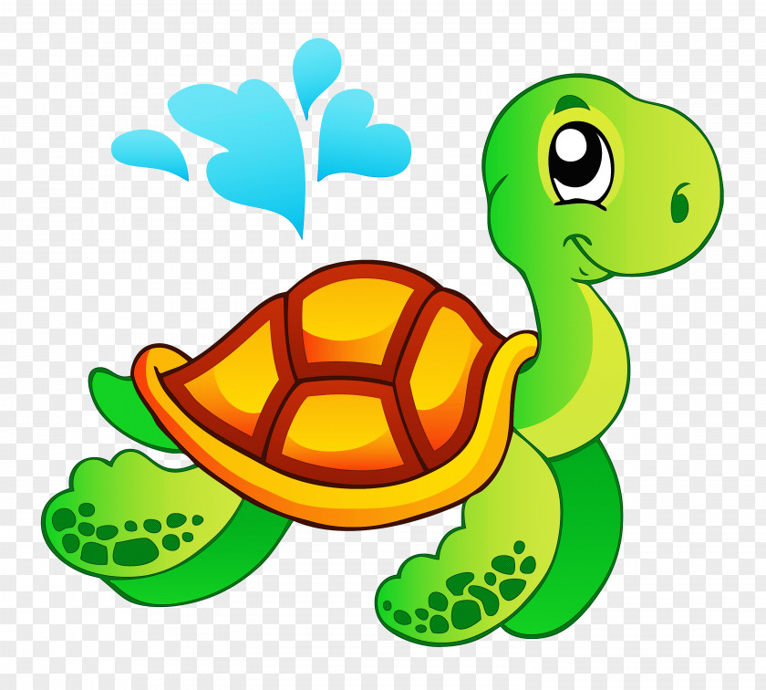 Sea Turtle Tortoise Green Reptile PNG