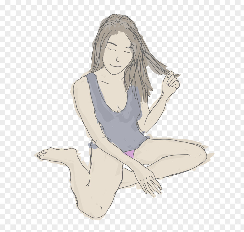 Woman Drawing PNG