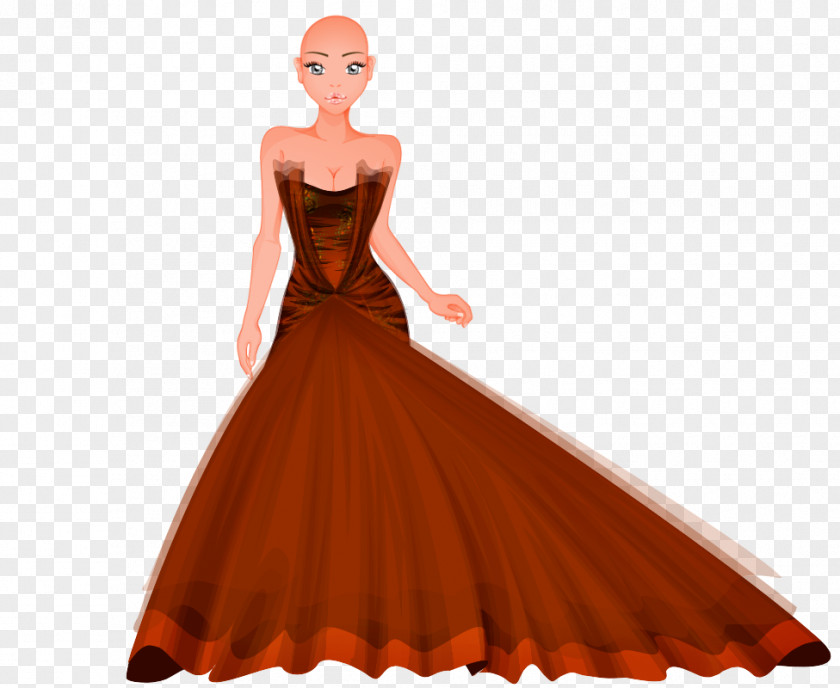 Cocktail Gown Dress Fashion PNG
