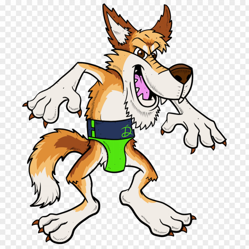 Dog Red Fox Cartoon Clip Art PNG