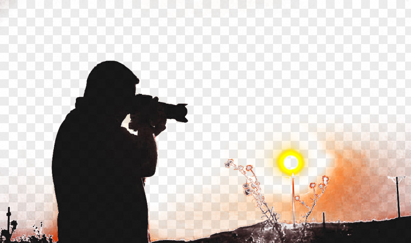 Photographer Silhouette PNG