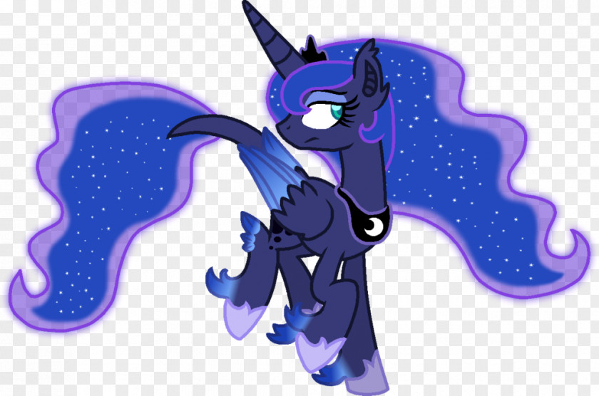 Princess Luna Pony Fashion Winged Unicorn Canterlot PNG