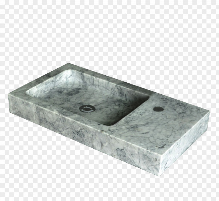 White Marble Kitchen Sink Gootsteen PNG