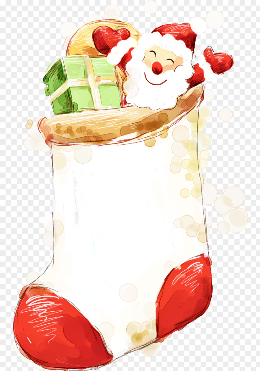 Food Christmas Stocking PNG