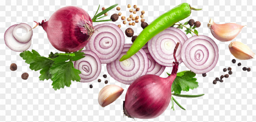 Footer Red Onion Stock Photography Garlic Food PNG