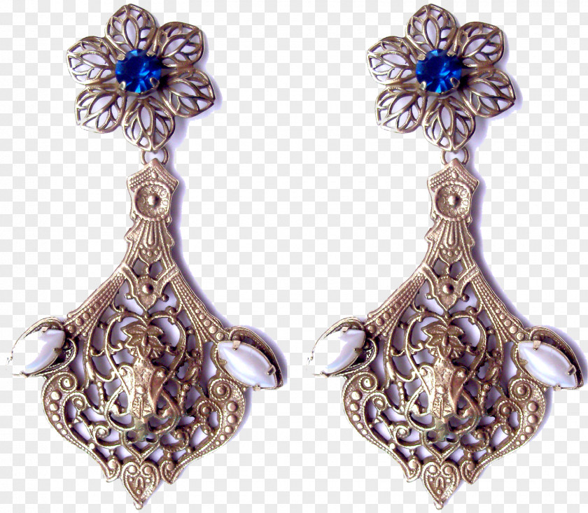 Jewellery Earring Body Silver Gemstone PNG