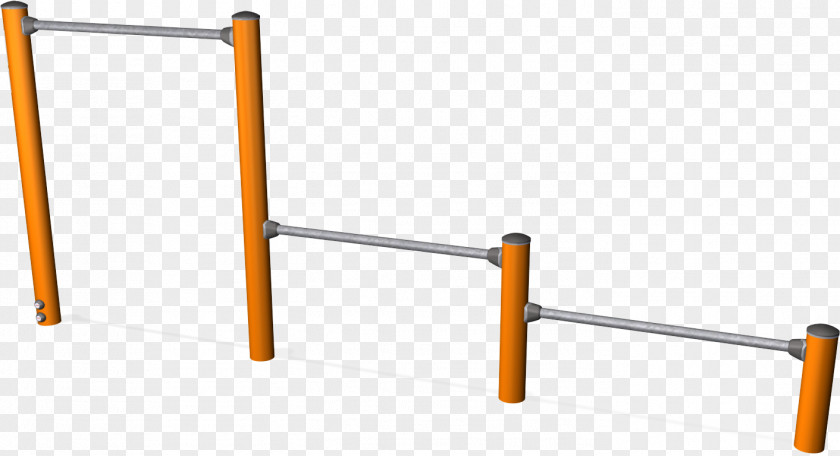 Outdoor Fitness Parallel Bars Line Angle Material PNG