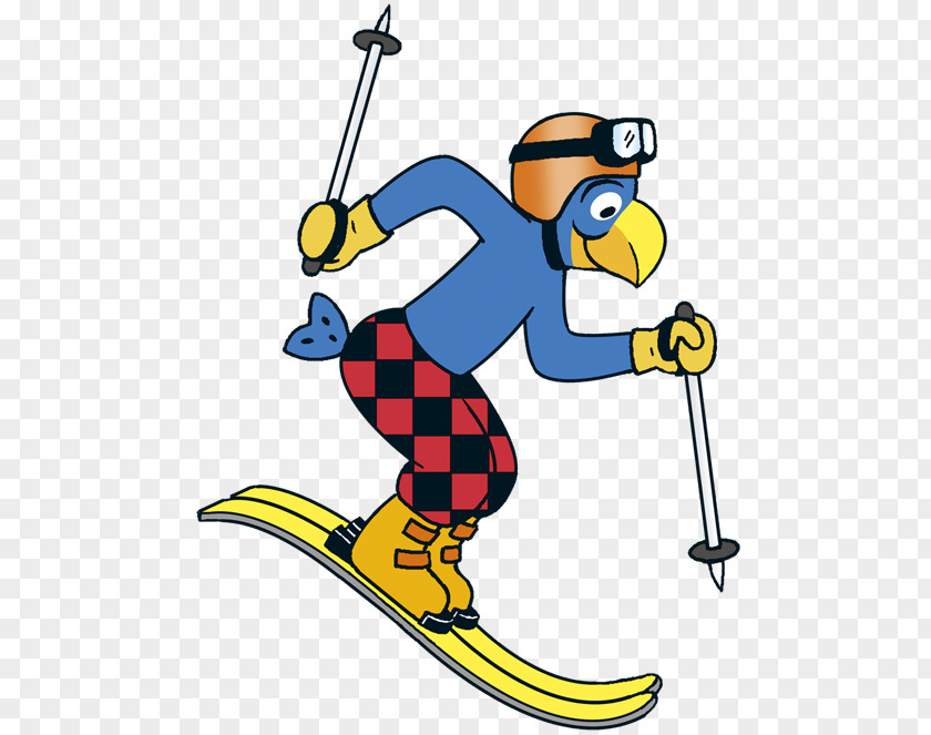 Skiing Globi Brunni PNG