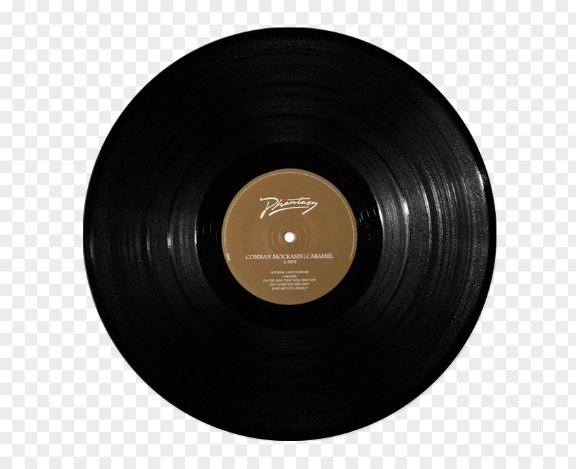 Vinyl Phonograph Record LP Caramel Group Album PNG