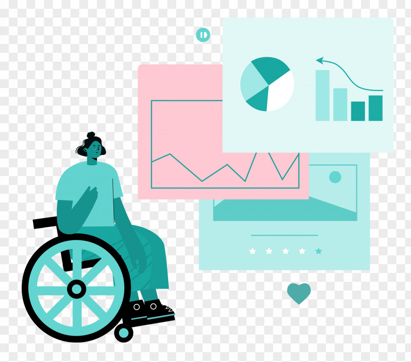 Wheel Chair People PNG