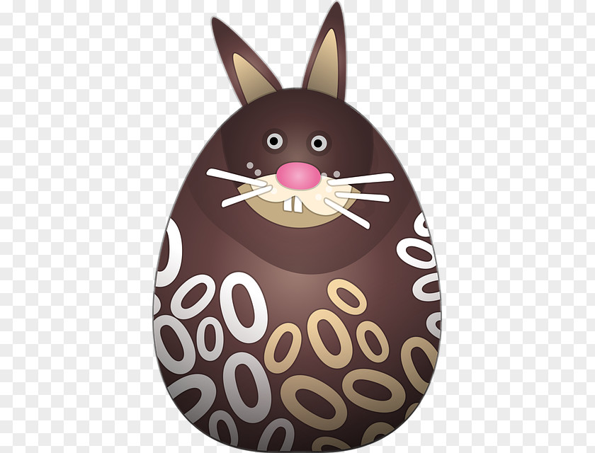 Chocolate Bunny Milk Easter Egg PNG
