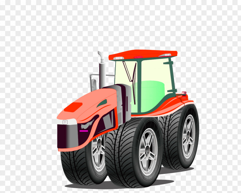 Land Vehicle Tractor Transport Automotive Tire PNG