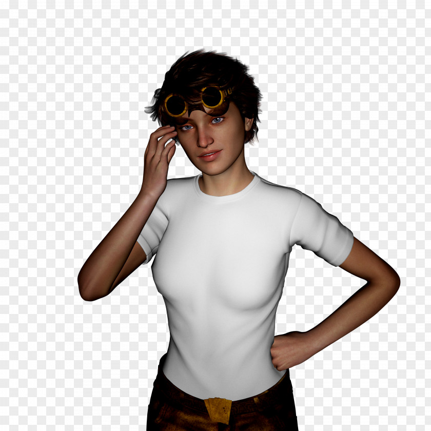 Photographer Woman Glasses PNG