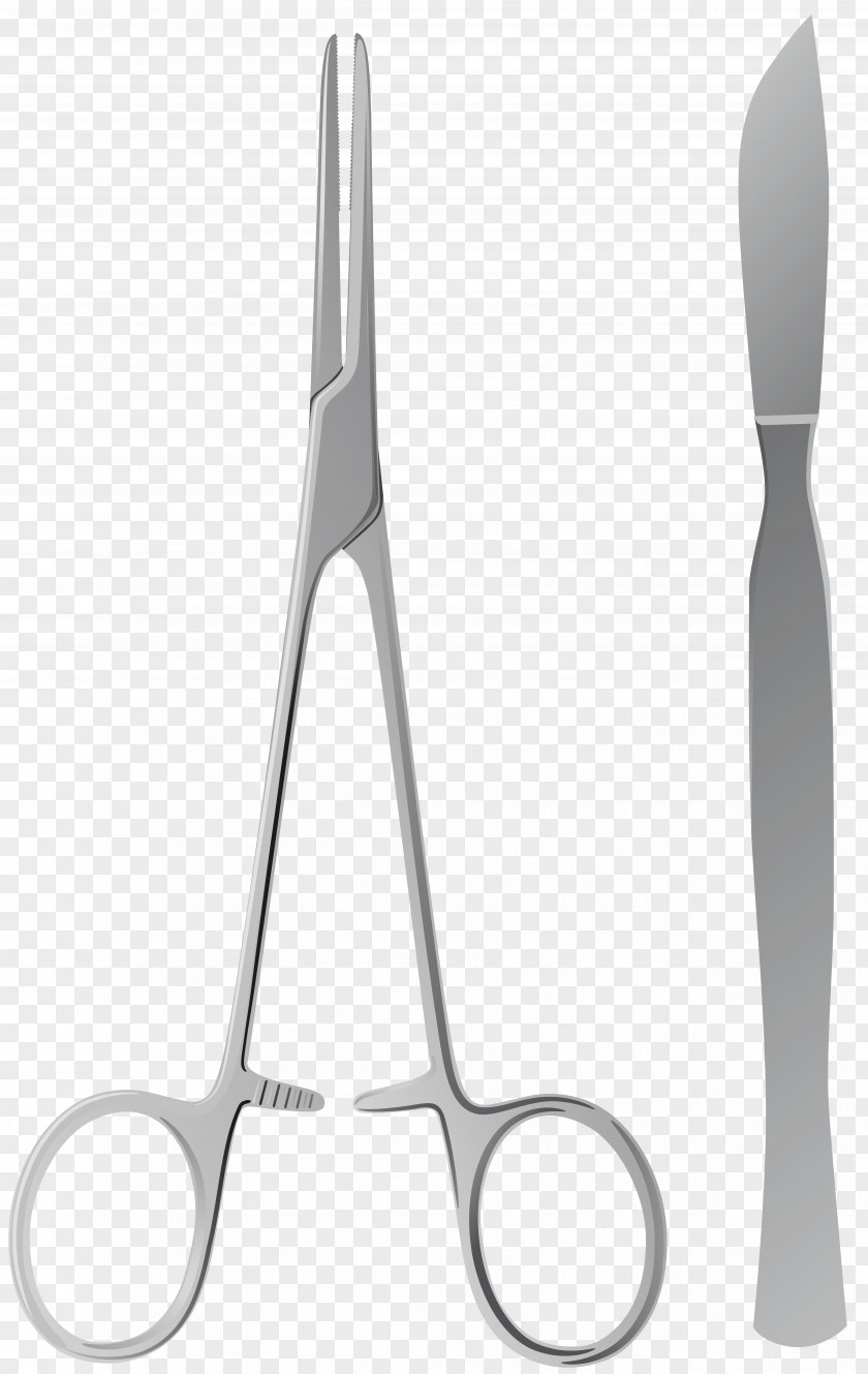 Scissors Forceps Surgical Instrument Medicine Clip Art PNG