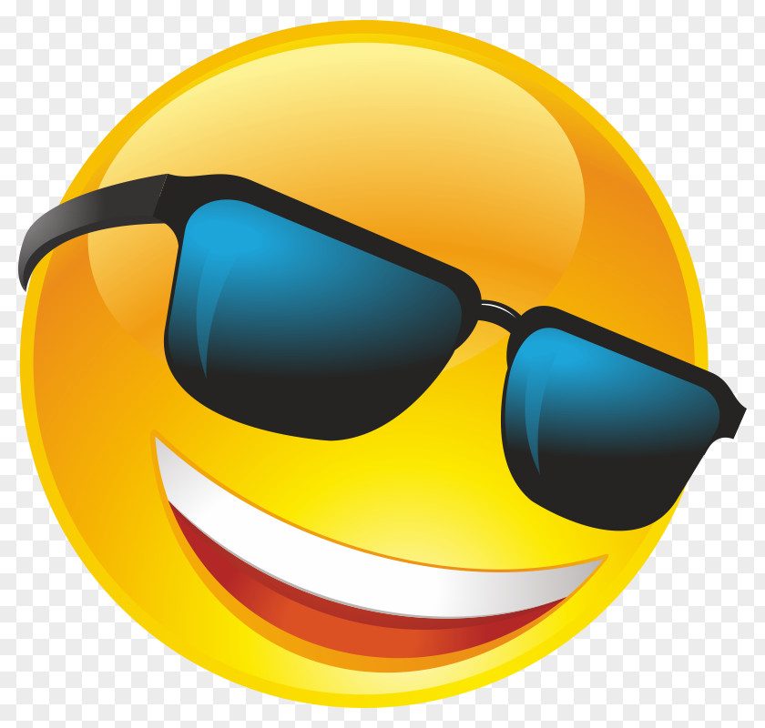 Smiley Goggles Sunglasses PNG