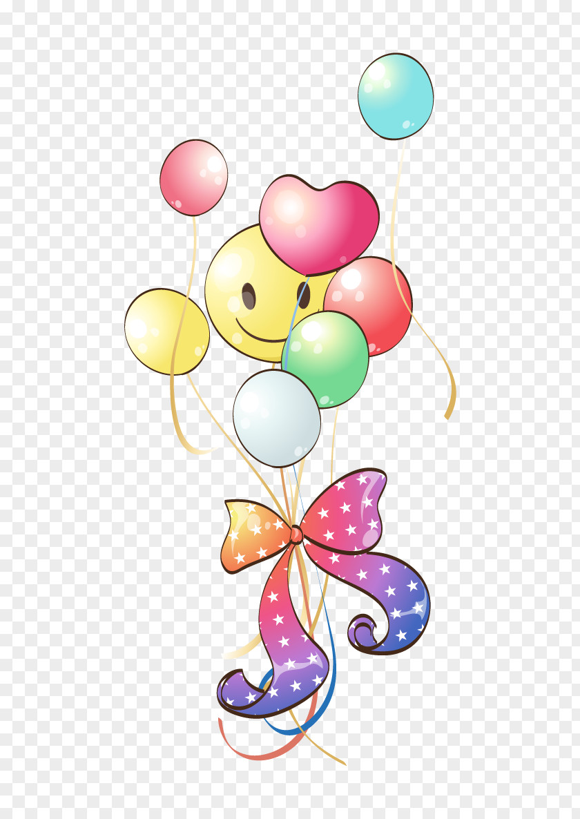Vector Smiley Balloon Happiness Clip Art PNG
