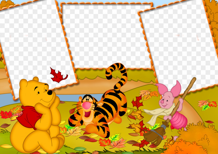 Winnie Pooh The Piglet Tigger Picture Frames PNG