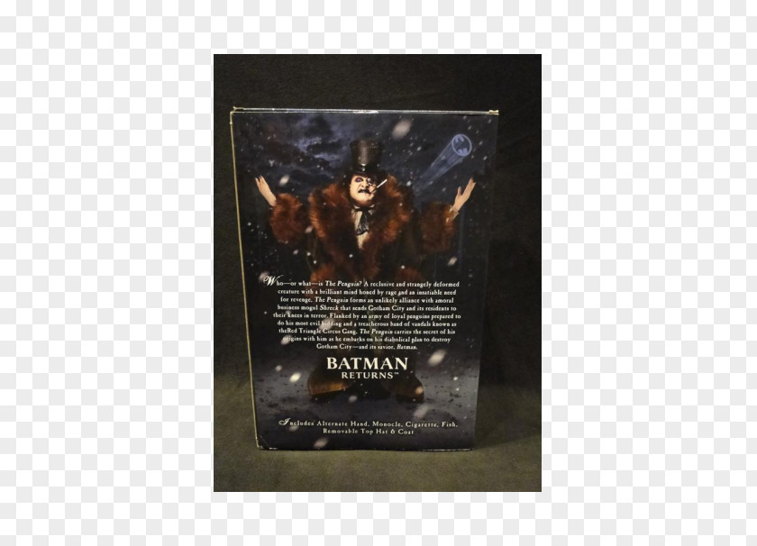 Batman Returns Penguin National Entertainment Collectibles Association Action & Toy Figures Poster Danny DeVito PNG