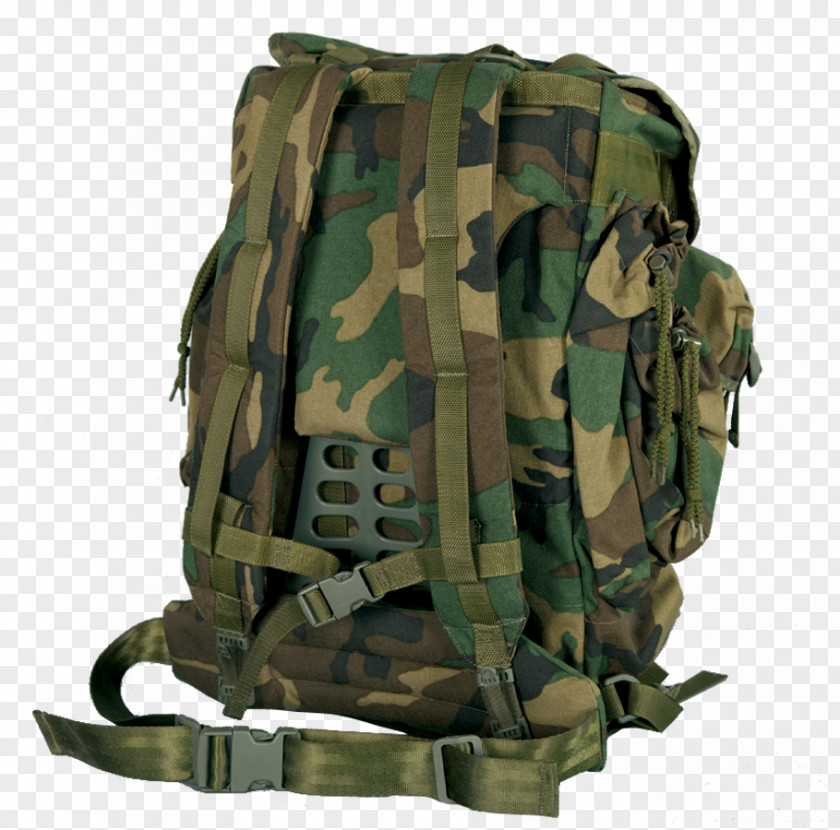 Military Backpack Image Icon PNG