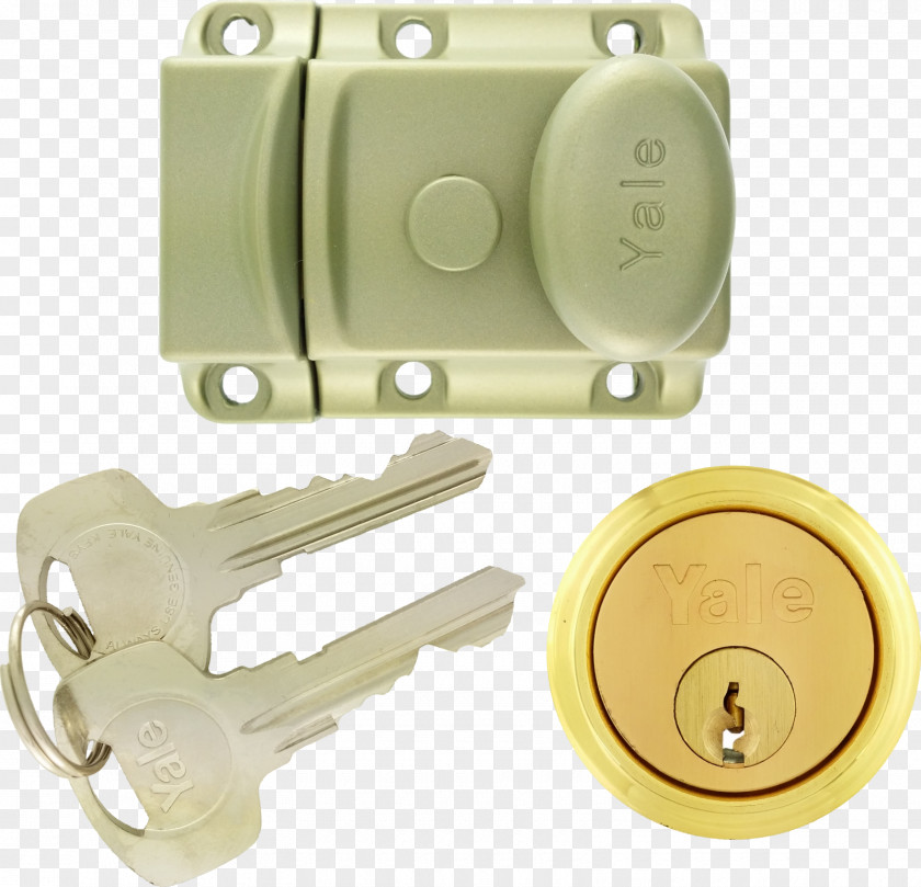 Single Cylinder Lock Latch Yale Strike Plate Door PNG