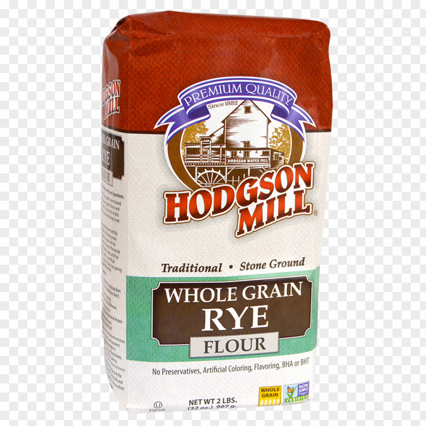 Flour Rye Bread Organic Food Whole Grain Hodgson Mill, Inc. PNG