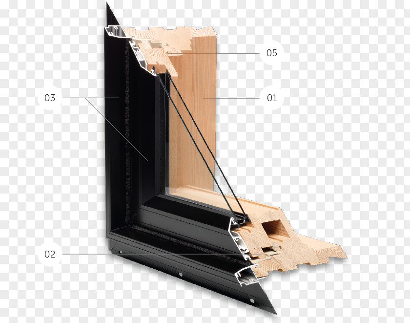 Structural Combination Casement Window Cladding Aluminium Awning PNG