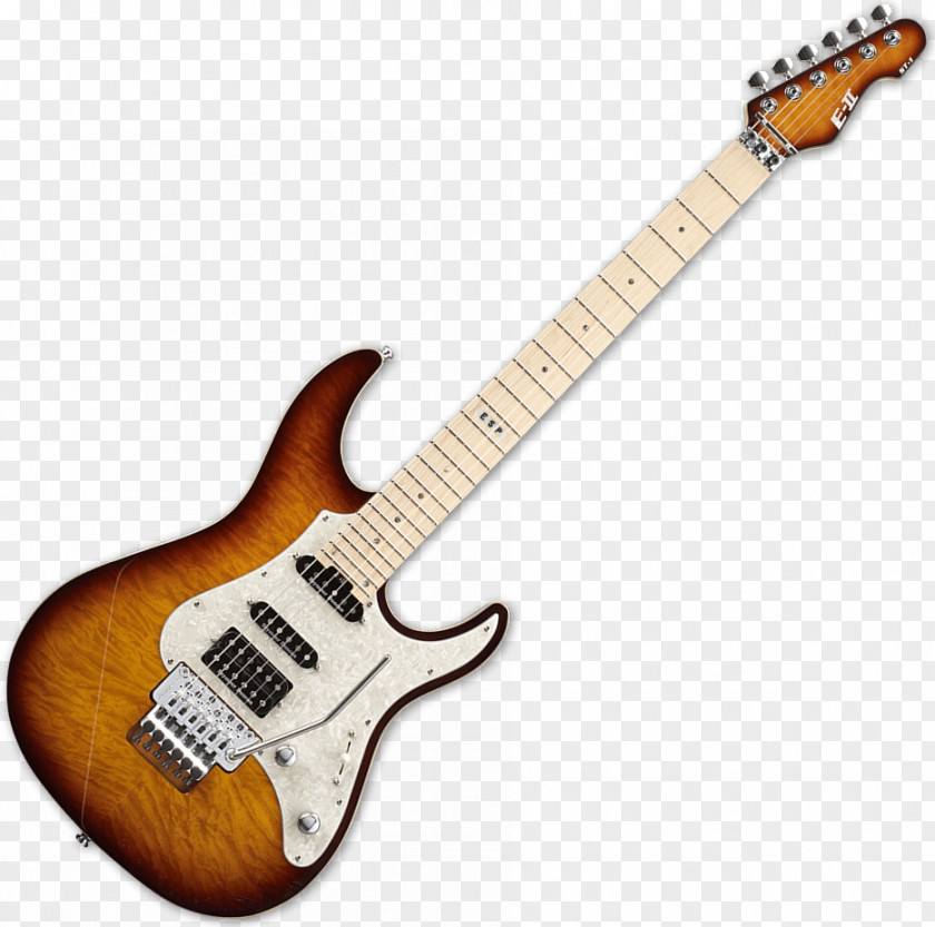 Sunburst Ibanez RG ESP LTD EC-1000 Fender Stratocaster Electric Guitar PNG