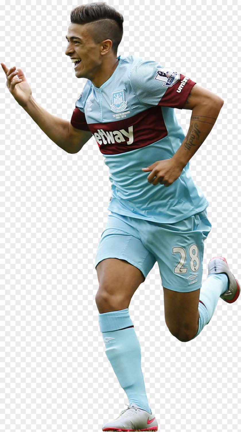 Football Manuel Lanzini West Ham United F.C. Jersey Team Sport PNG