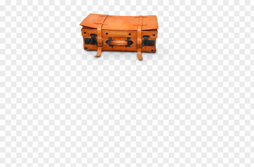 Orange Suitcase Table Floor Tile Pattern PNG