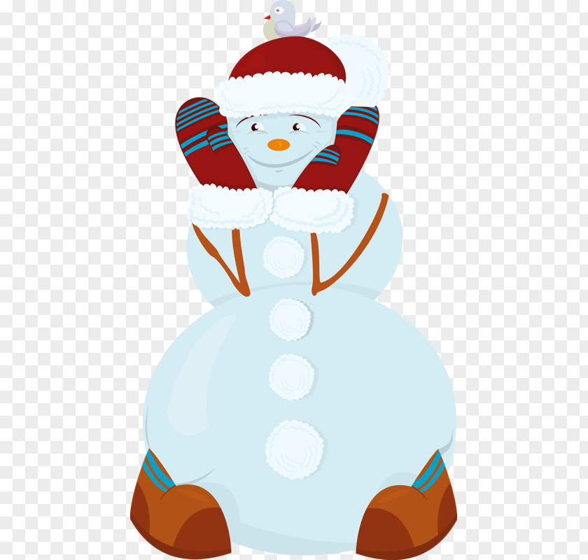 Snowman Christmas Day Santa Claus Hat PNG