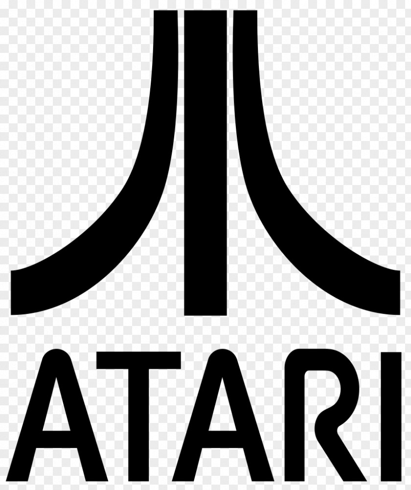 GEOMETRIC LINES Logo Atari 2600 7800 Video Game PNG