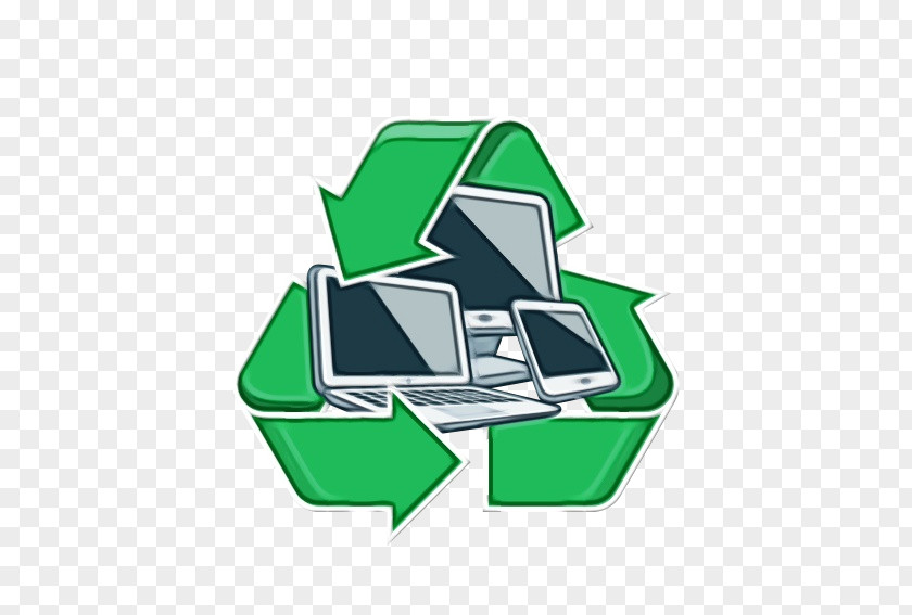 Green Line Recycling Real Estate Logo PNG
