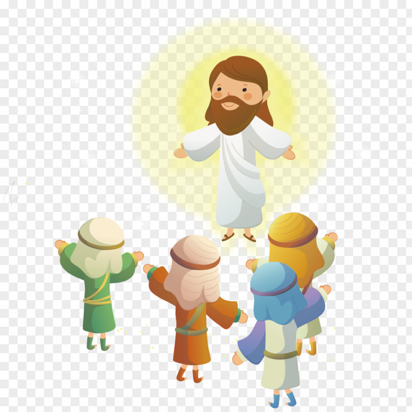 Jesus And Farmers Easter Bunny Bible Christianity Facebook PNG