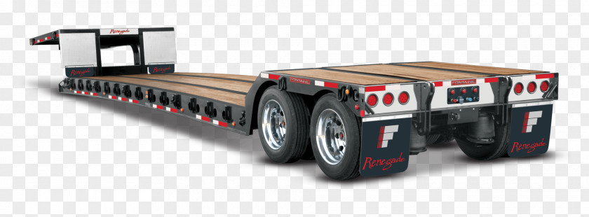 Lowboy Semi-trailer Truck Flatbed PNG